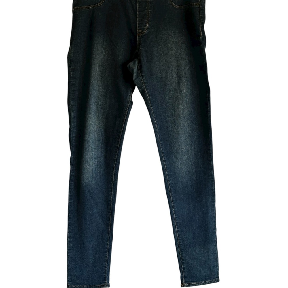 Old Navy Rockstar Mid-Rise Jeggings,Pull on Denim Blue,Skinny, Stretch